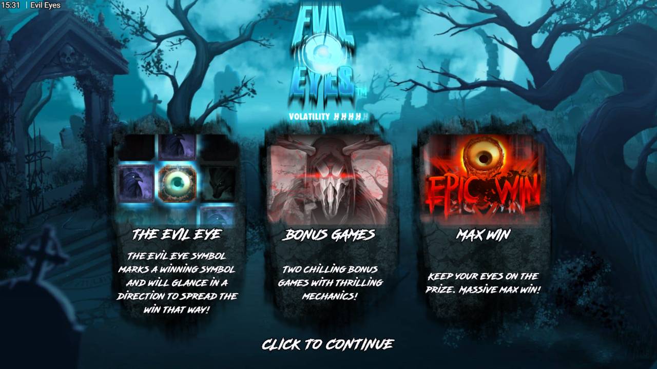 Evil Eyes (Hacksaw Gaming) Image 1